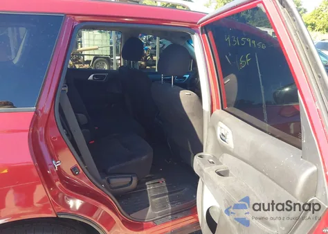 2016 Nissan Pathfinder S z USA, uszkodzony, nr VIN 5N1AR2MM7GC605785